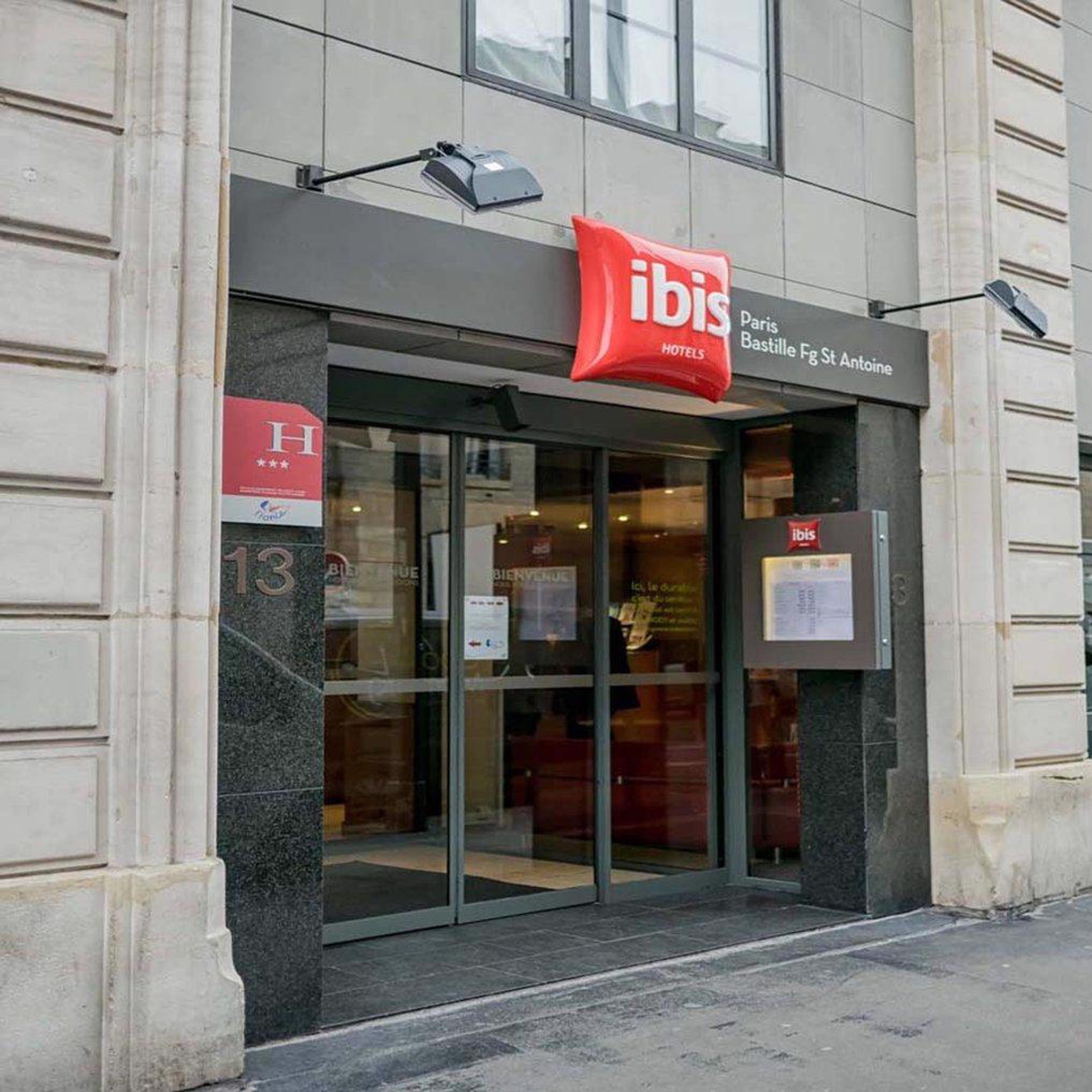 Ibis Paris Bastille Faubourg St Antoine Екстер'єр фото